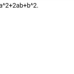 Evaluate a b2 for a 2 and b 3