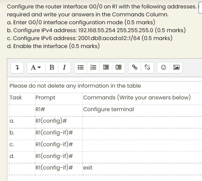 Refer to the exhibit a network administrator is configuring