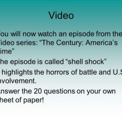 The century america's time shell shock worksheet answers